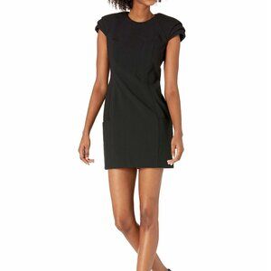 Mackage Black Mini Sheath Dress